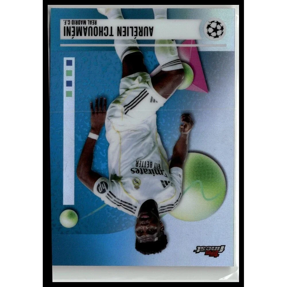 2025-26 Finest UEFA Club Competitions Aurélien Tchouaméni Refractor
